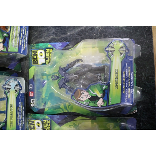 12 - Set of 5 Ben 10 Force Figures, New in Box