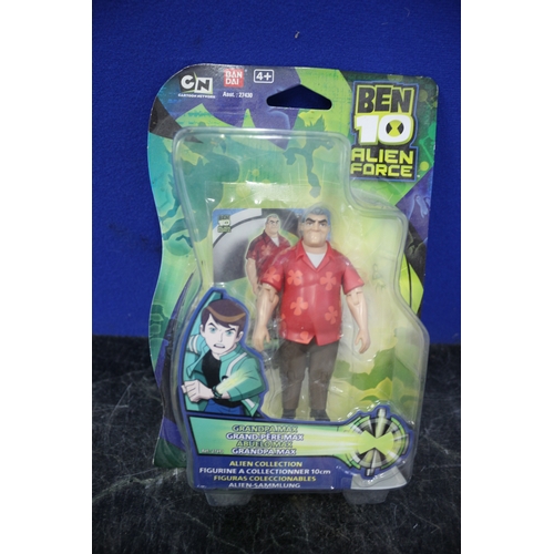 13 - Set of 6 Ben 10 Force Figures, New in Boxes