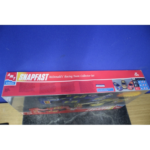 18 - AMT Ertl Snap Fest McDonalds Racing Team Collector Set, 1:25, Brand New Sealed, Limited Edition