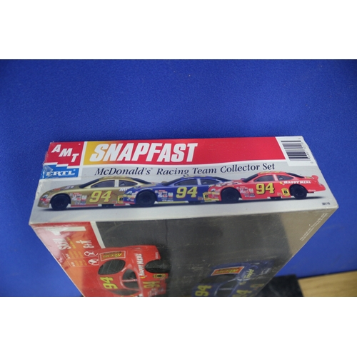 18 - AMT Ertl Snap Fest McDonalds Racing Team Collector Set, 1:25, Brand New Sealed, Limited Edition