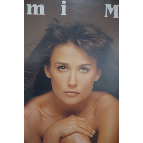 22 - Signed Demi Moore 'Strip Tease' Poster