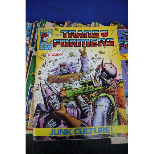 27 - Large Quantity of 'The Transformers' 1980's & 1990's Magazines