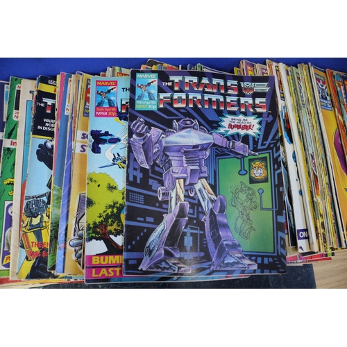 27 - Large Quantity of 'The Transformers' 1980's & 1990's Magazines