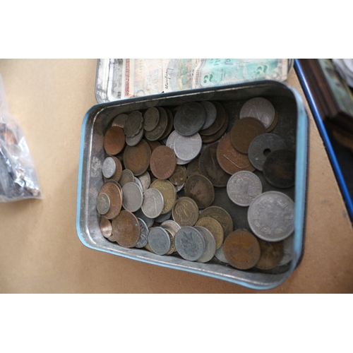 49 - Tin of Foreign Currency