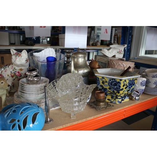 62 - Huge Mixed Lot including Plate ware etc