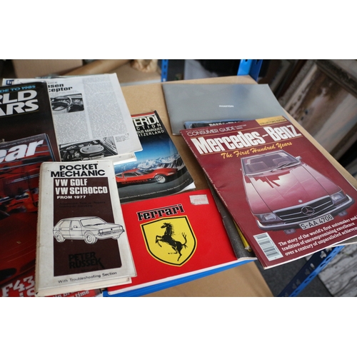 64 - Bundle of Automobilia including Brochures