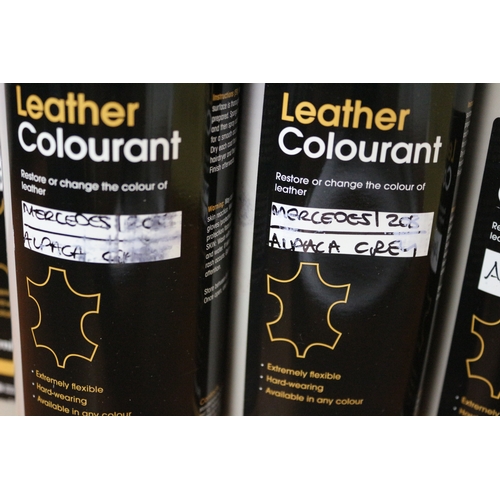 68 - 7 Bottles of Mercedes 208 Alpaca Grey Leather Colourant