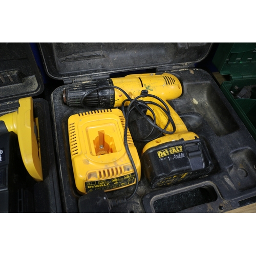 9 - Power Plus Electric Screwdriver , Dewalt Drill and Bosch PFZ 500E Multisaw