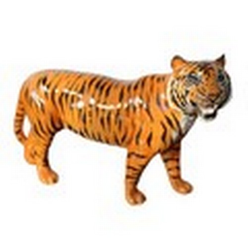 169 - Vintage Beswick Large, 30cm Long x 19cm Tall Tiger, No.2096, Plus a Large 30cm Long x 13cm Tall Leop... 