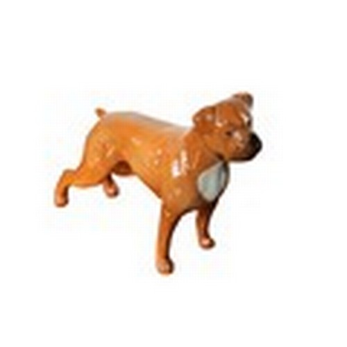 168 - Beswick Wire Haired Fox Terrier, Talavera Romulus, 15cm Long x 14cm Tall, Plus a Beswick Boxer Dog, ... 