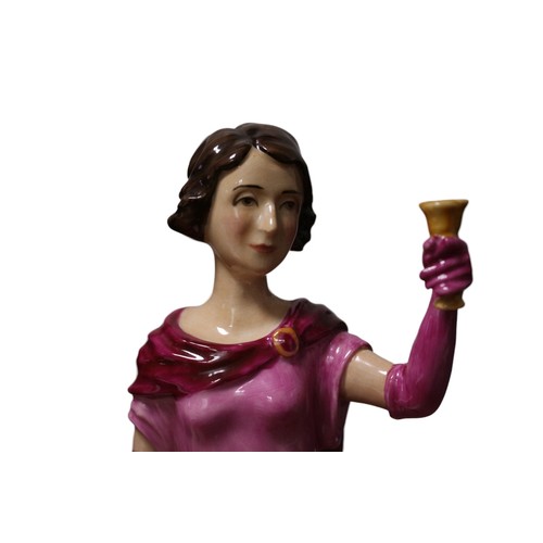 175 - Kevin Francis 'Charlotte Rhead' Figurine, Limited Edition 128/175, Very Low Number for This Run, Wit... 