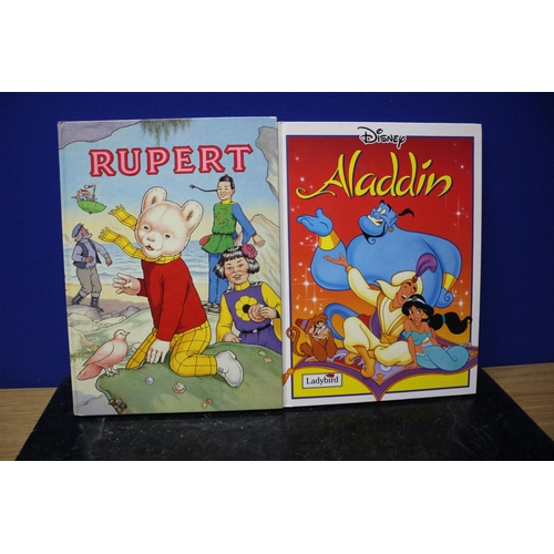 481 - Rupert Bear 1991 Annual & Aladdin