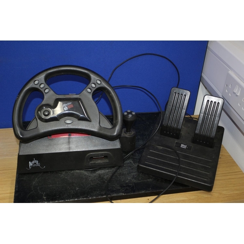 505 - Madcat Steering Wheel & Pedals