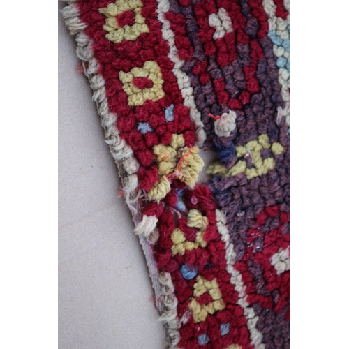 24 - VINTAGE TURKISH KILIM RUG, 130 X 70CM