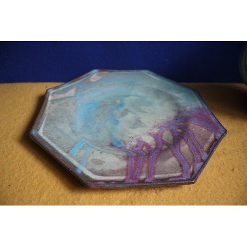 33 - CBD HEAVY PLASTER PLATE AND JUG