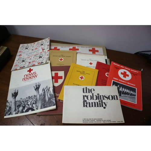 38 - THE BRITISH RED CROSS EPHEMERA 1950S