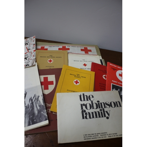 38 - THE BRITISH RED CROSS EPHEMERA 1950S