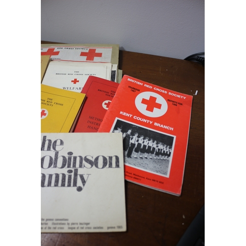 38 - THE BRITISH RED CROSS EPHEMERA 1950S