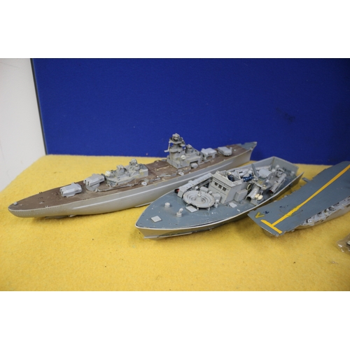 48 - 4 PLASTIC MODEL BOATS