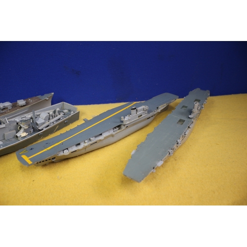 48 - 4 PLASTIC MODEL BOATS