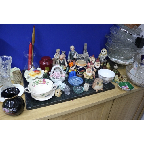 8 - Large Mixed Lot including Figurines, Glass etc