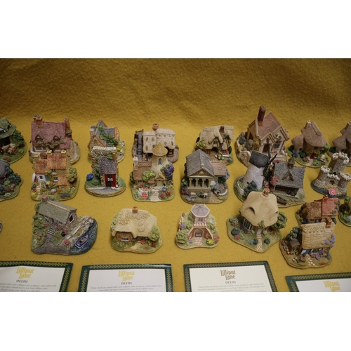 11 - Nice Collection of Lilliput Lane Cottages Most include Certificates