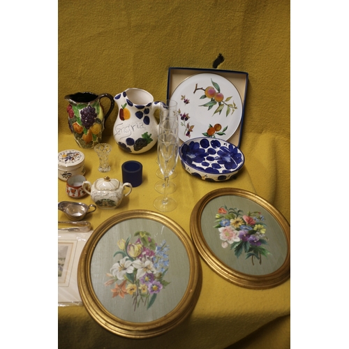 2 - Nice Selection of Mixed Interesting Items including Delft, Antique Prints, Lady Diana Collectors Pla... 