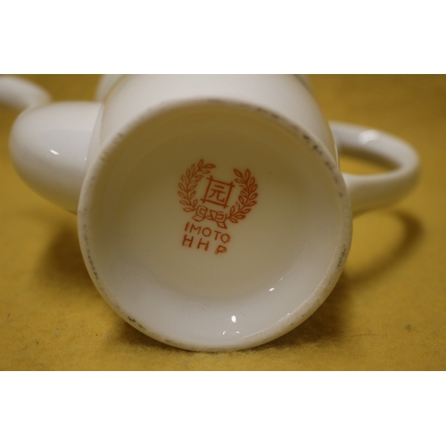 29 - 1960/70's Japanese Tea Set with Ornate Pattern and Geisha Head on the Underside - Imoto HHP