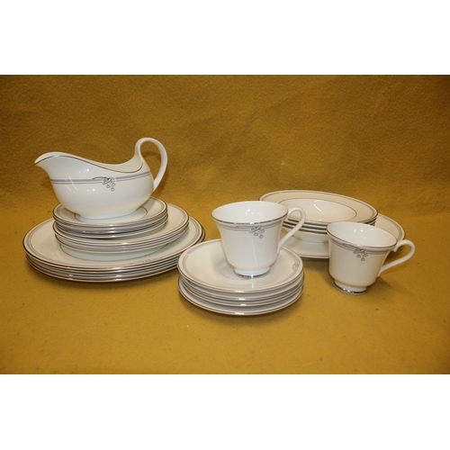 30 - Royal Doulton Fine Bone China Andante Part Dinner / Tea Set - 24 Pieces