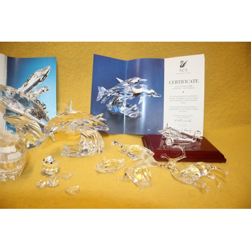 41 - Mixed Bundle of Swarovski Animals, all believed to be AF