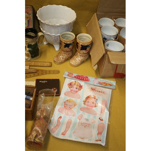 64 - Large Mixed Lot of Interesting Items including Aviation Books, Chinaware, Slide Making Kit, Figurine... 