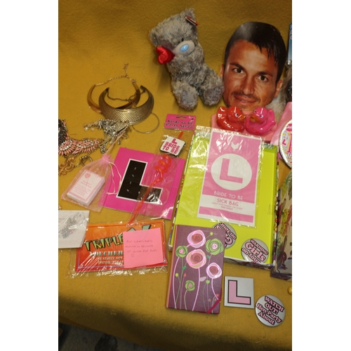 66 - Large Selection of Hen Night Items, Mainly New