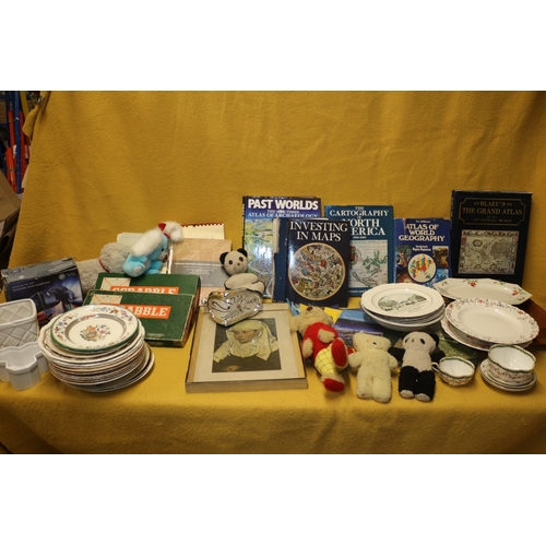 70 - Large Mixed Lot of Interesting Items including Plates, Books, Toys and More