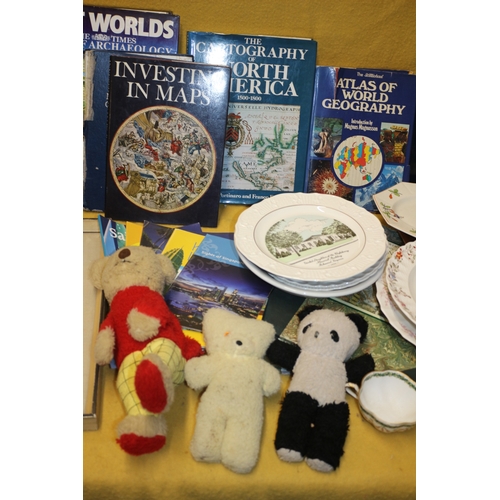 70 - Large Mixed Lot of Interesting Items including Plates, Books, Toys and More