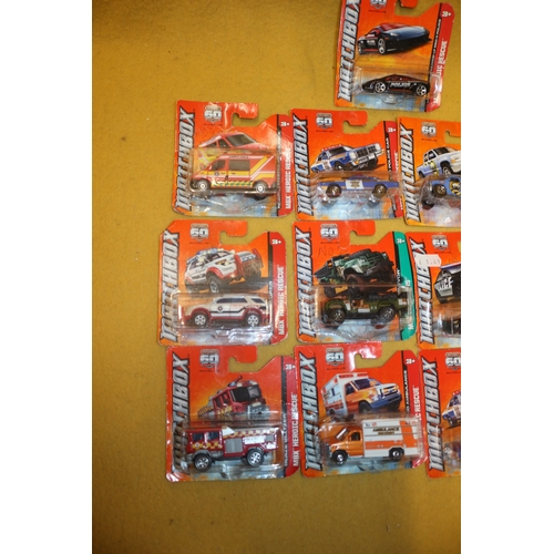 76 - 13 x Matchbox Cars in Packaging