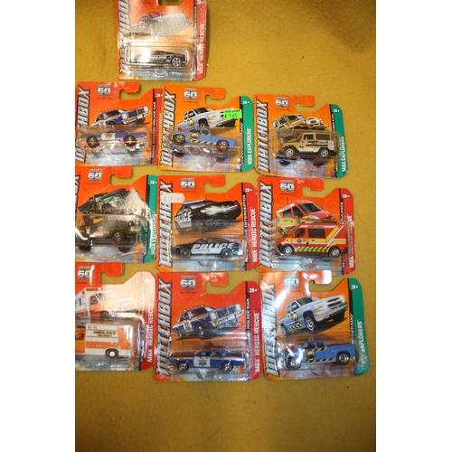 76 - 13 x Matchbox Cars in Packaging