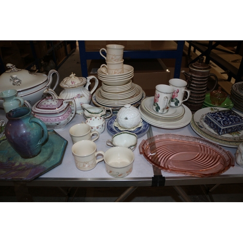 78 - Huge Bundle of Chinaware plus Glass