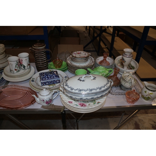 78 - Huge Bundle of Chinaware plus Glass