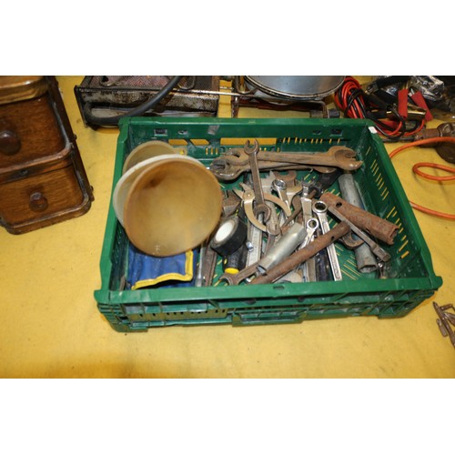 237 - Large Bundle of Tools including a Spanner Set, Socket Set Boxed and much more - View Pictures