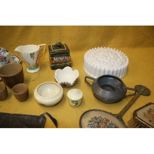 257 - Mixed Lot of Interesting Vintage Items including Royal Doulton, Burliegh and Jersey Pottery