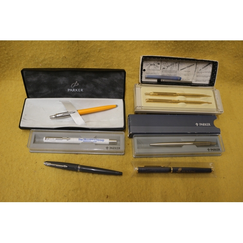 22 - Selection of Parker Pens