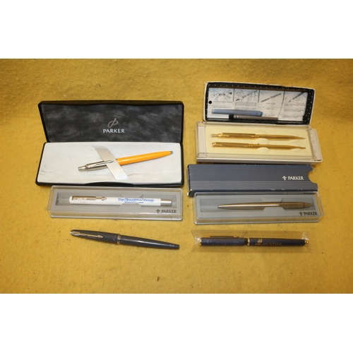 22 - Selection of Parker Pens