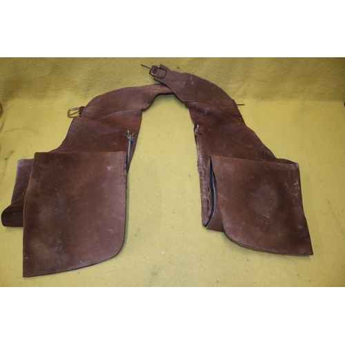 23 - Pair of Farriers Leather Chaps