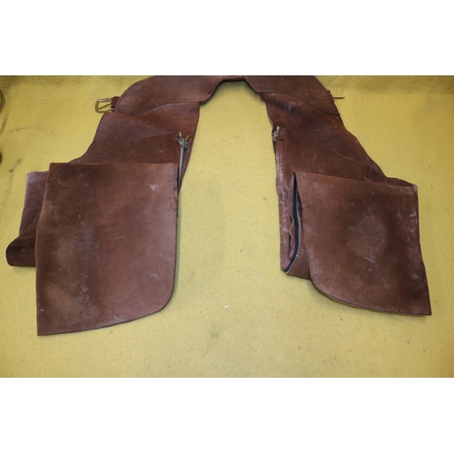 23 - Pair of Farriers Leather Chaps