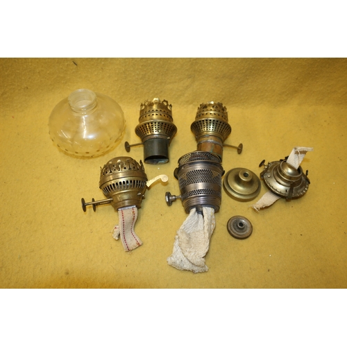 35 - Vintage Oil Lamp Parts