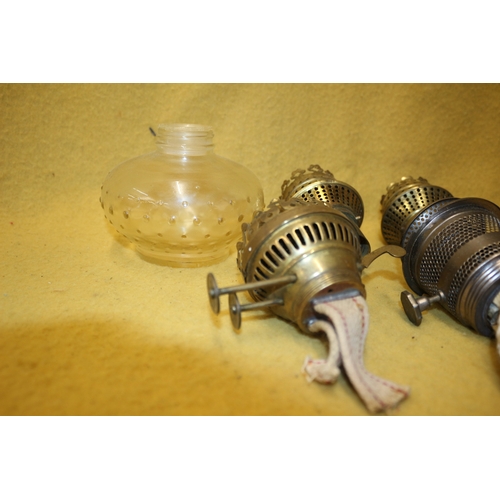 35 - Vintage Oil Lamp Parts