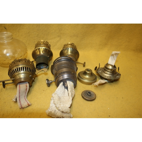 35 - Vintage Oil Lamp Parts