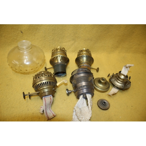 35 - Vintage Oil Lamp Parts