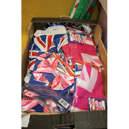 49 - Bundle of New Balloons, Union Jack Items and Welsh Flags