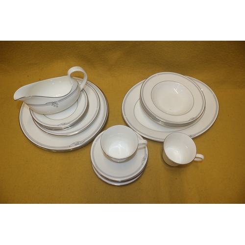 306 - Royal Doulton Fine Bone China Andante Part Dinner / Tea Set - 24 Pieces